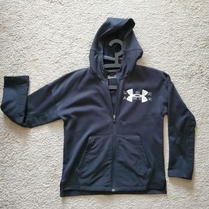 Boys Youth Under Armour Black Sports COLDGEAR